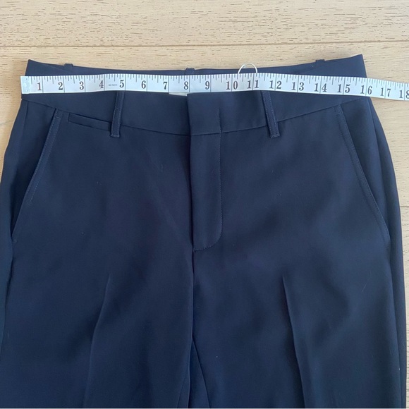 NWT VINCE Soft Tailored Ankle Trousers – Size 8, Navy, Japanese Crepe - Picture 7 of 9